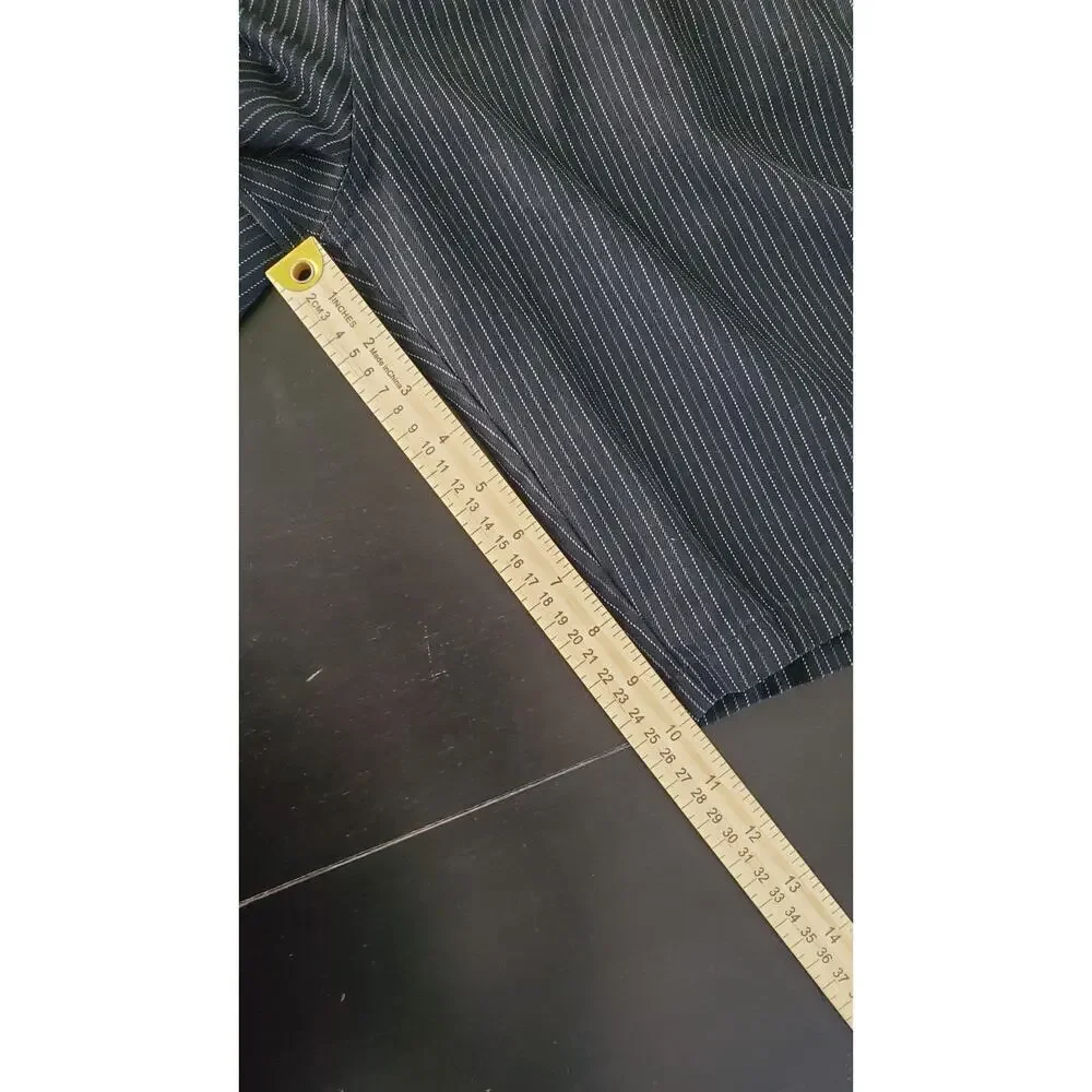 O'Neill Mens Chino Shorts W36 XLarge Black With Gray Stripes